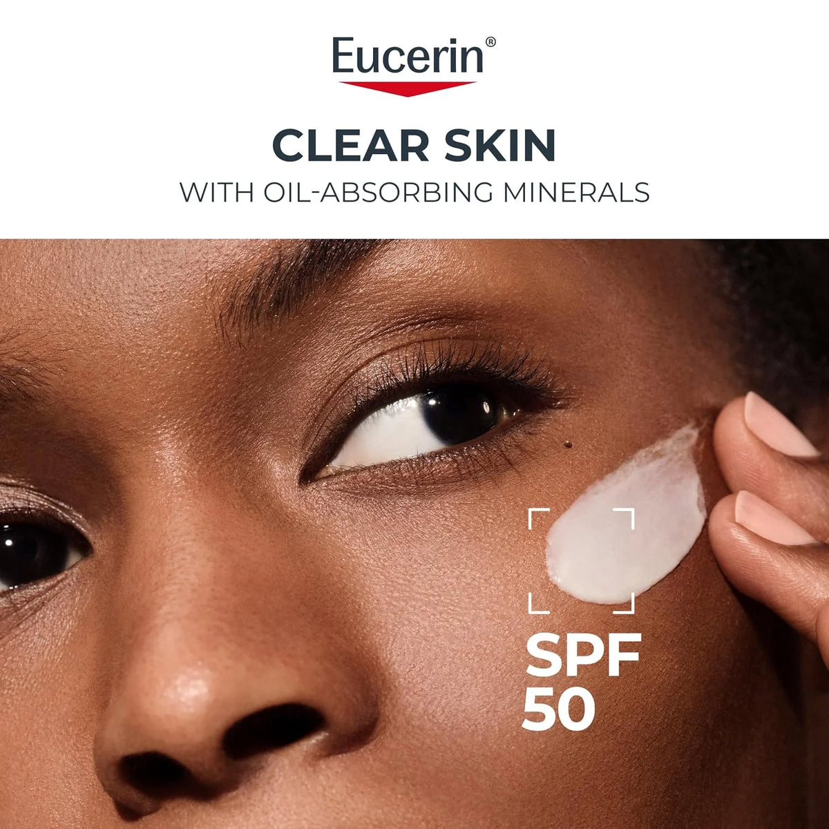 Eucerin Clear Skin Face Sunscreen Lotion, SPF 50, 2.5 FL OZ