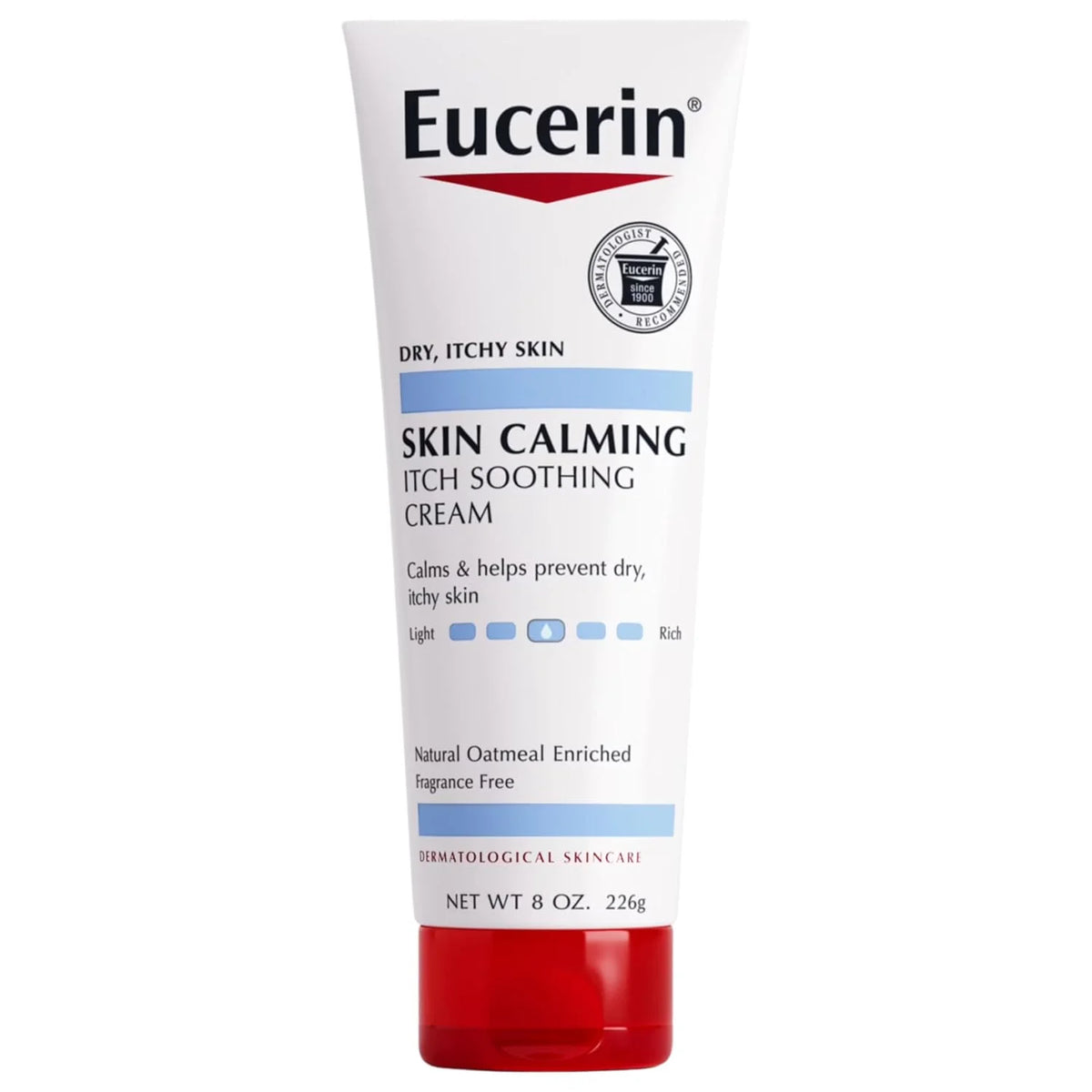 Eucerin Skin Calming, Fragrance Free Creme 8 OZ