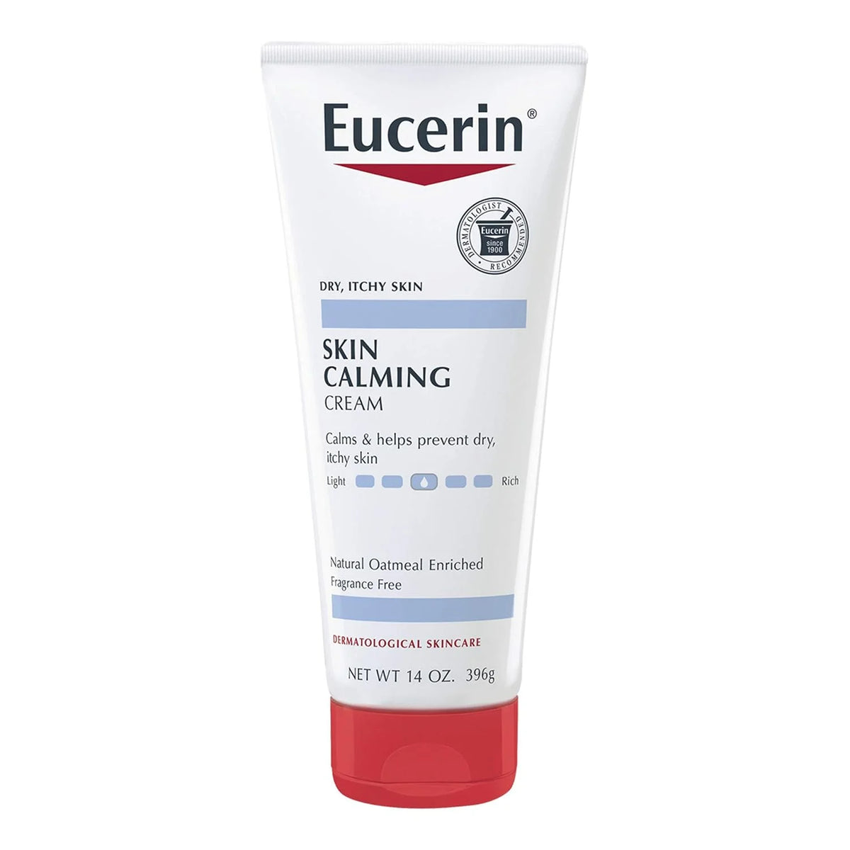 Eucerin Skin Calming Cream for Dry, Itchy Skin, 14 OZ