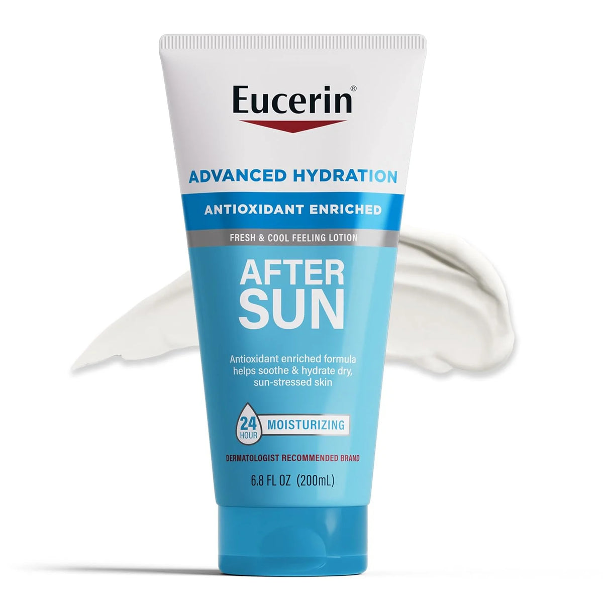 Eucerin Advanced Hydration Antioxidant Enriched After Sun Lotion, 6.8 FL OZ