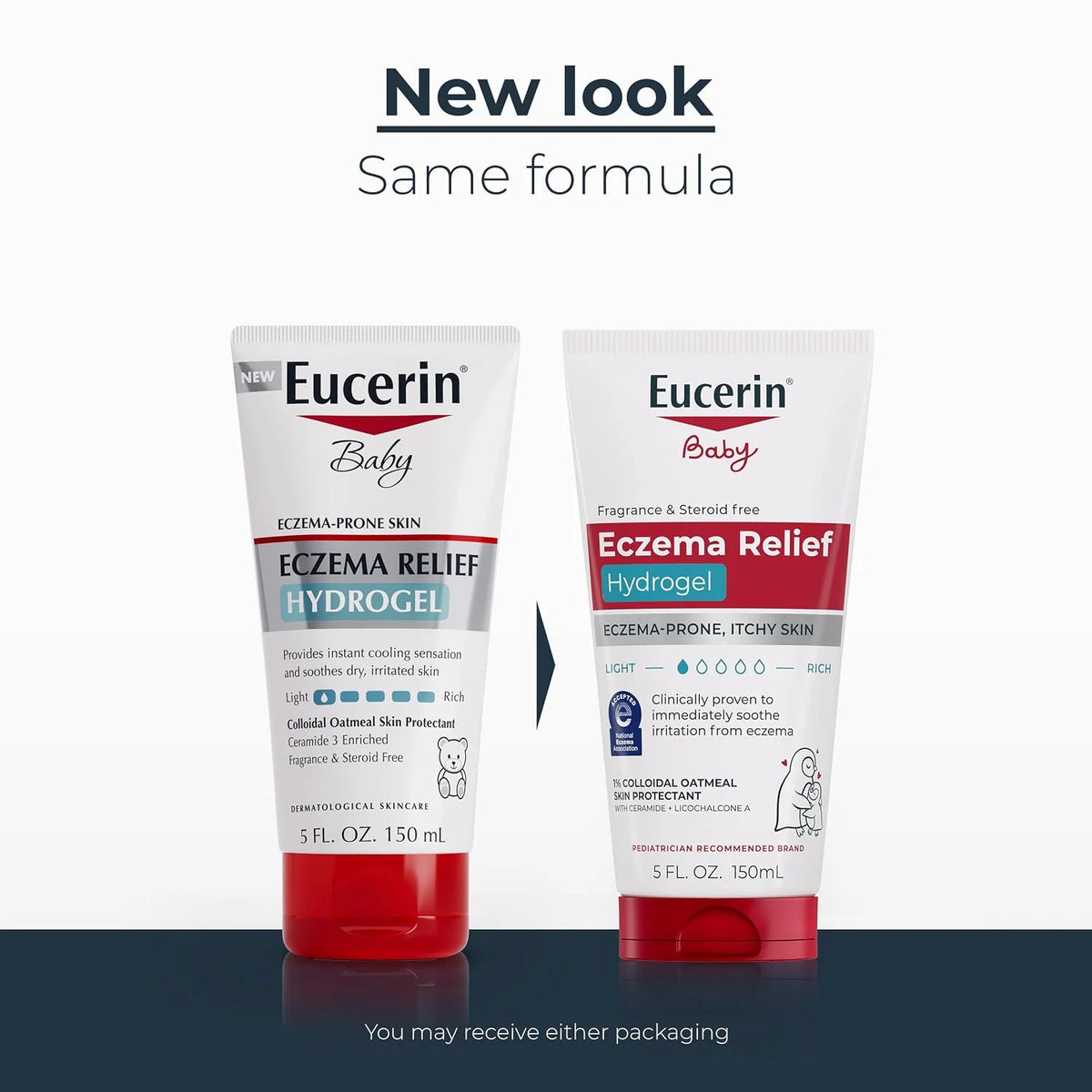 Eucerin Baby Eczema Relief Hydrogel for Eczema-Prone Skin, 5 FL OZ