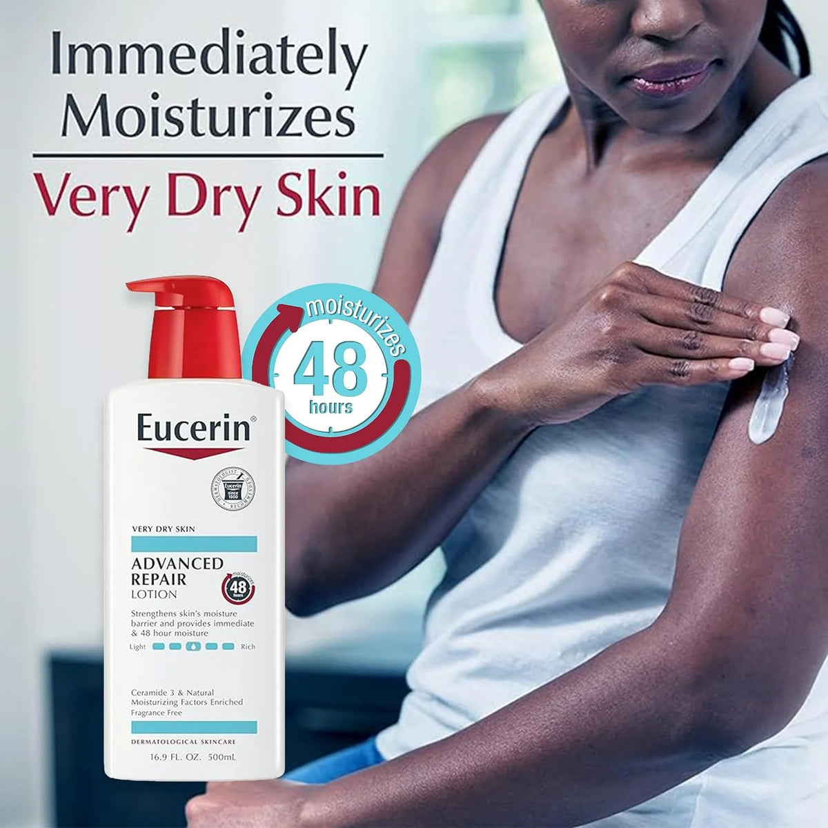 Eucerin Advanced Repair and Eczema Relief Skin Care Variety Pack, 2 Items