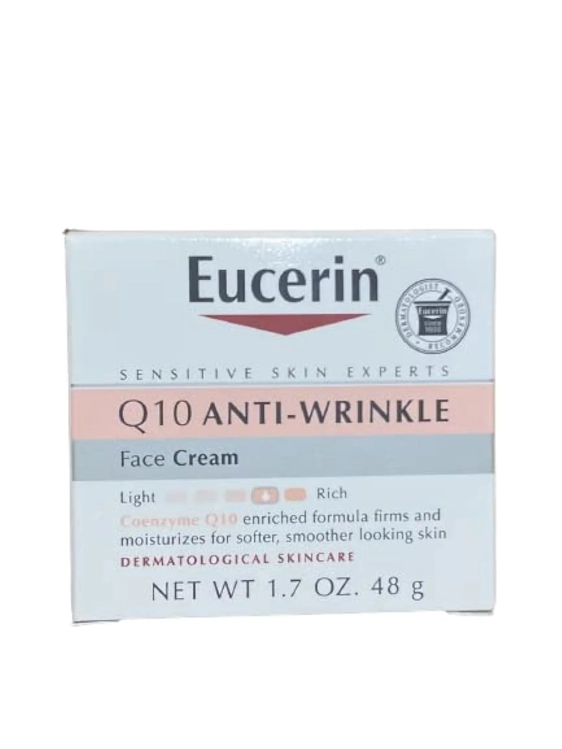 Eucerin Q10 Anti-Wrinkle Sensitive Skin Creme 1.7 oz (48 g)