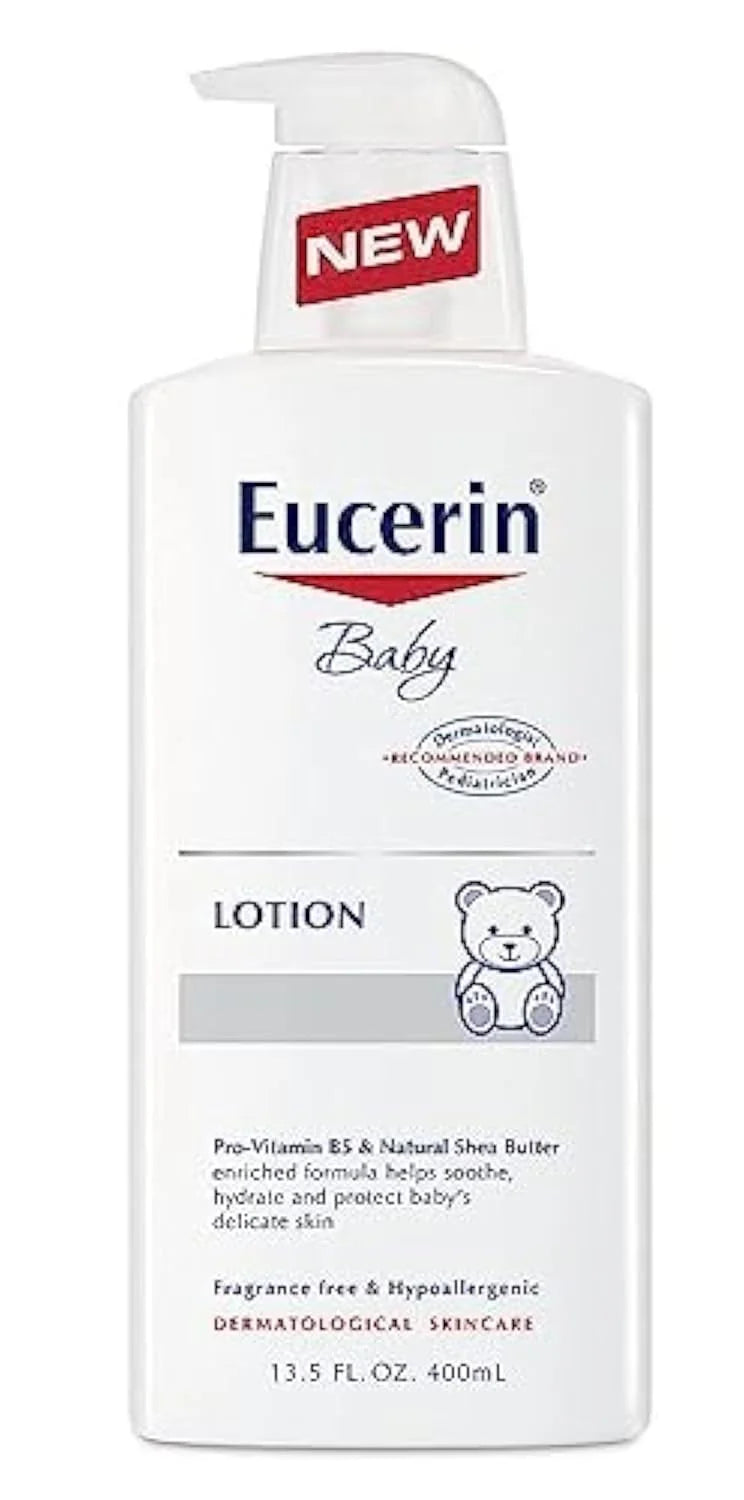 Eucerin Baby Soothing Body Lotion 13.50 oz (Pack of 2)