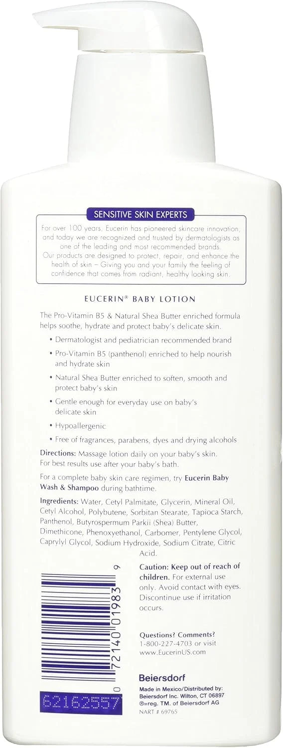 Eucerin Baby Soothing Body Lotion 13.50 oz (Pack of 3)